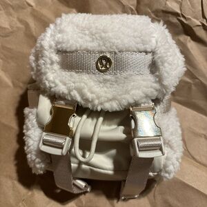 Lululemon mini backpack keychain